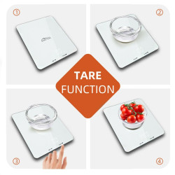 kitchen scale Media Tech MT5544 White 5 kg