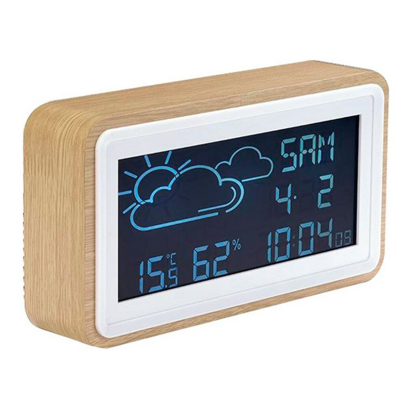 Multi-function Weather Station Denver Electronics 117160000090 White Wood