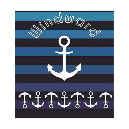 Beach Towel Secaneta Windward Anchor Jacquard 150 x 175 cm