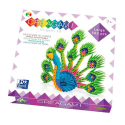 Paper Craft games Oxford Creagami 3D Peacock