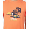 T-shirt Rip Curl Framed Orange Men