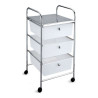 Chest of drawers Confortime Metal With wheels Plastic 33 x 32,5 x 65 cm