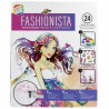 Picture Block for Colouring In Cefatoys Fashionista