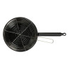 Frying pan with basket Vaello Black Enamelled Steel (Ø 28 cm)