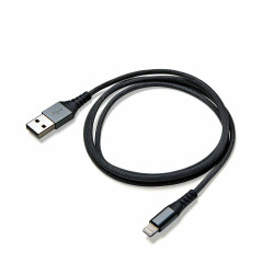 USB to Lightning Cable Celly USBLIGHTNYL25BK Black 25 cm