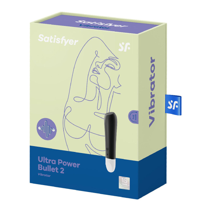 Bullet Vibrator Ultra Power Satisfyer Black