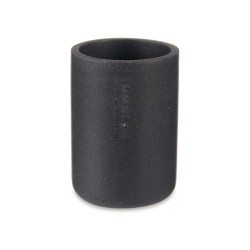 Toothbrush Holder Black Resin 7,8 x 10,5 x 7,8 cm (6 Units)