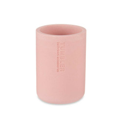 Toothbrush Holder Pink Resin 7,8 x 10,5 x 7,8 cm (6 Units)