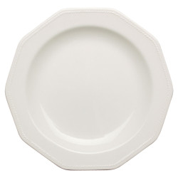 Flat plate Churchill Artic White Ceramic White China crockery Ø 27 cm (6 Units)