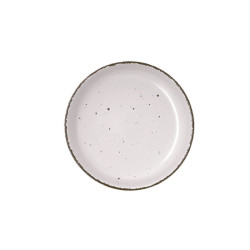 Deep Plate Quid Duna Beige Ceramic 18,5 x 5,3 cm (6 Units)