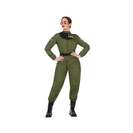 Costume for Adults Th3 Party Green (2 Pieces)