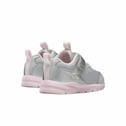 Sports Shoes for Kids Reebok Rush Runner 4 Pink Grey