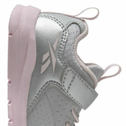 Sports Shoes for Kids Reebok Rush Runner 4 Pink Grey