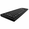 Keyboard and Mouse V7 CKW200UK Black English QWERTY