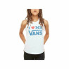 Women's Sleeveless T-shirt Vans  LOVE White