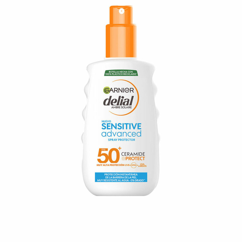 Body Sunscreen Spray Garnier Sensitive Advanced Spf 50 (150 ml)