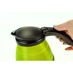 Kettle Adler CR 1265 Black Green Plastic 750 W 500 ml