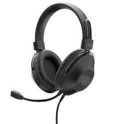 Headphones Trust Black 2 m