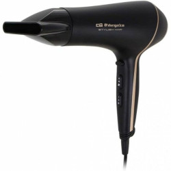 Hairdryer Orbegozo SE-2065 Black 2000 W