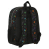 School Bag The Avengers Super heroes Black (32 x 38 x 12 cm)