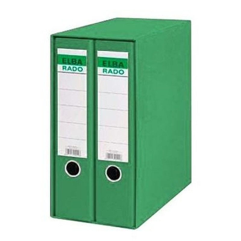 Lever Arch File Elba 2 Pieces Green A4