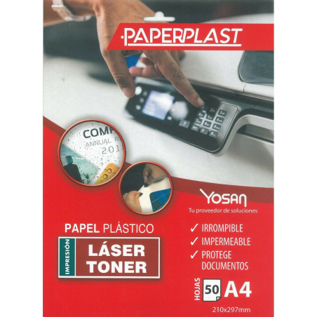 Laminating sleeves Yosan White A4 50 Sheets