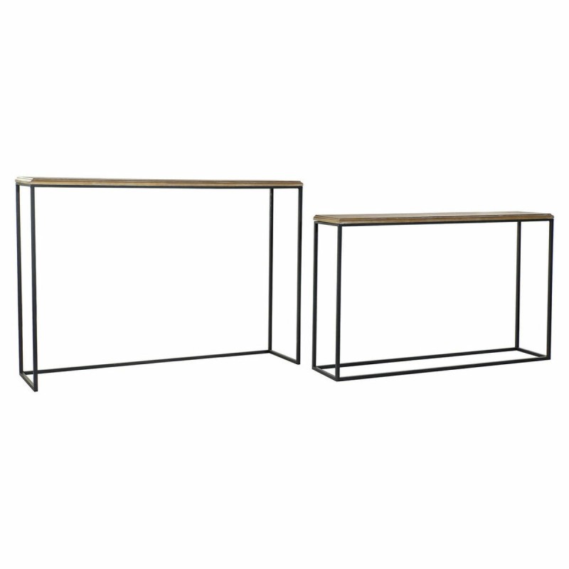 Console DKD Home Decor Metal Fir (2 pcs) (110 x 25 x 68 cm) (120 x 30 x 85 cm)