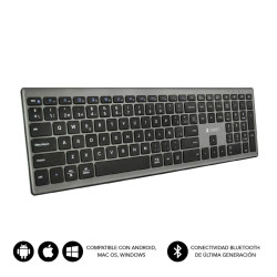 Keyboard Subblim SUBKB-2PUE201 Black