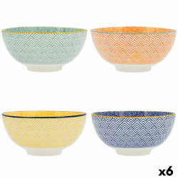 Bowl Quid Pippa Ceramic (15 x 15 x 7,3 cm) (Pack 6x)