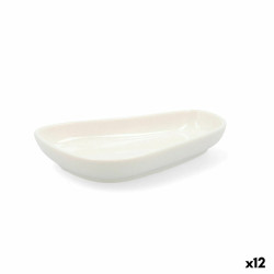 Snack tray Quid Select White Ceramic Occasional (12 Units) (Pack 12x)