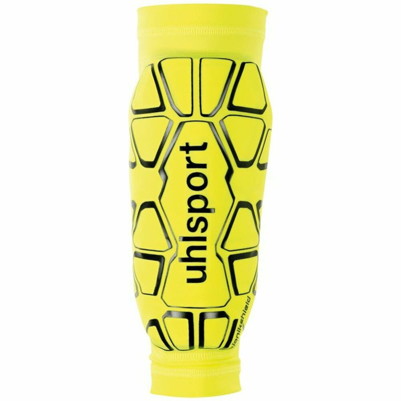 Football Shinguards Uhlsport Bionikshield  Yellow XXS