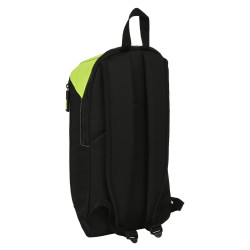 Rucksack Real Betis Balompié Mini 22 x 39 x 10 cm Black Lime