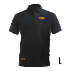 Short Sleeve Polo Shirt Dewalt Black 11