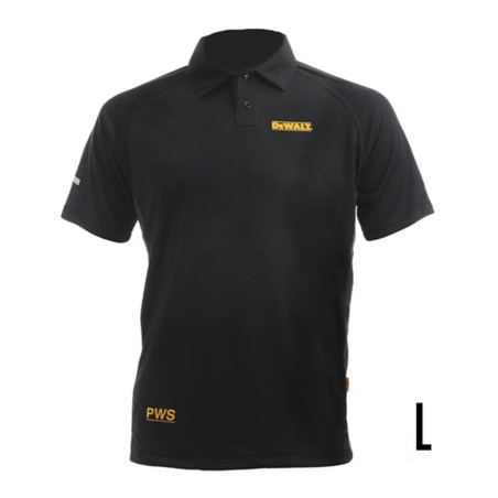 Short Sleeve Polo Shirt Dewalt Black 11