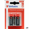 Alkaline Batteries Verbatim LR14 1,5 V (10 Units)