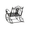 Rocking Chair DKD Home Decor Black Metal Aluminium 63 x 89 x 92 cm