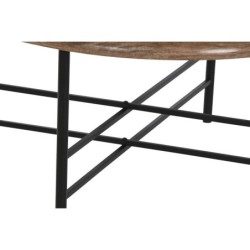 Centre Table Home ESPRIT Brown Black Natural Crystal Fir wood 76 x 81 x 38 cm