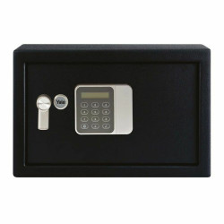 Safe Box with Electronic Lock Yale Black 16 L 25 x 35 x 25 cm Steel