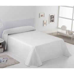 Bedspread (quilt) Alexandra House Living Rústico White 250 x 270 cm