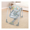 Rocking Chair Ingenuity Compact Swing - Hugs & Hoots White Grey