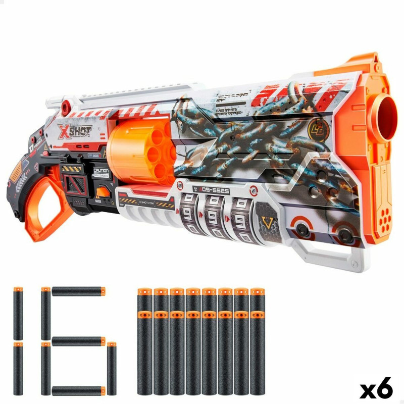 Dart Gun Zuru X-Shot Skins Lock Blaster