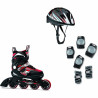 Inline Skates Fila  J-One Set Black Boys