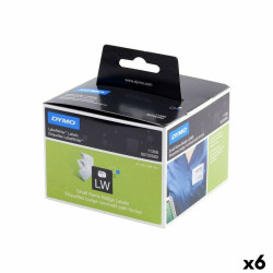 Printer Labels Dymo LW11356 89 x 41 mm White (6 Units)