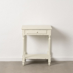 Nightstand White Fir wood DMF 60 x 49 x 75 cm