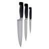 Knife Set Zwilling 35048-000-0 Black Steel (3 Units) Plastic