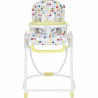 Highchair Badabulle Confetti Yellow