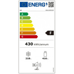 American fridge LG GSLV30PZXM Steel (179 x 91 cm)