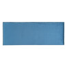 Headboard 160 x 6 x 60 cm Synthetic Fabric Blue