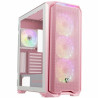 ATX Semi-tower Box Nfortec  Krater X Pink