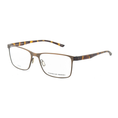 Men'Spectacle frame Porsche Design P8346-E-57 ø 57 mm Golden